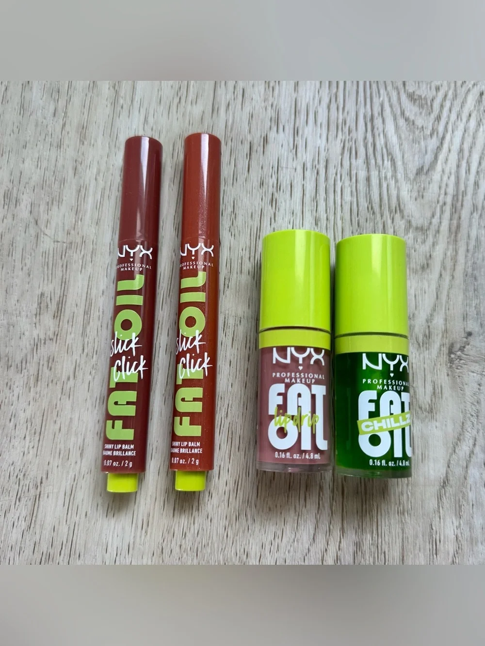 NYX Fat Oil Lip Gloss & Morphe Drip Glass Lip Gloss Bundle - NEW!